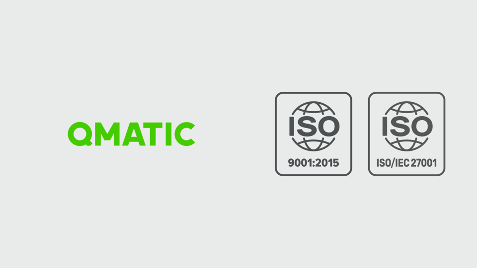 Qmatic Achieves Renewed ISO 9001:2015 and ISO/IEC 27001:2022 Certifications