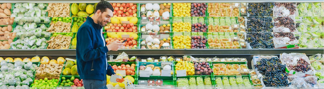 Veilig in de rij staan en controle van de drukte in supermarkten en apotheken