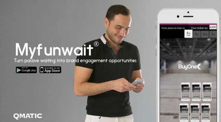 Myfunwait Transforms the Queue Line into the Gaming Field